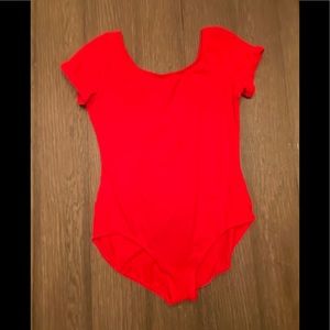 Red Bodysuit